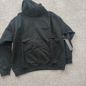 Essentials Black Hoodie SMALL, LARGE, X-LARGE